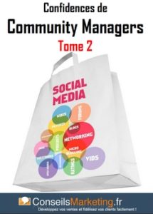 Couverture Confidences de Community Manager (Conseilsmarketing.com)